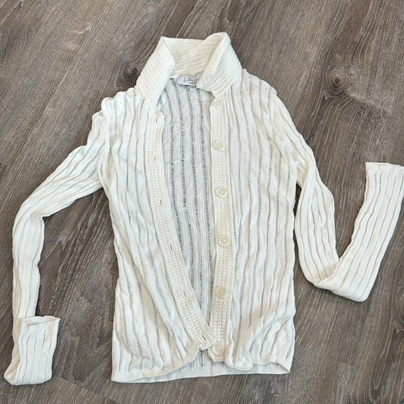 Revolve L'Academie x Marianna Olivie Cardigan in Ivory - Picture 3 of 3